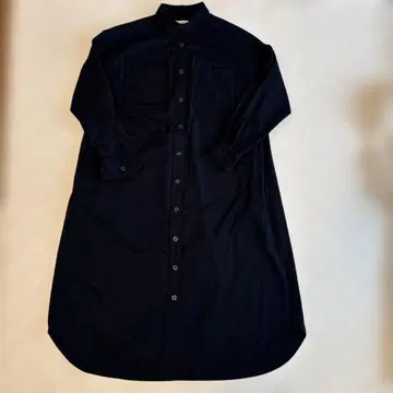 PLST 네이비 셔츠 원피스 [ S ]