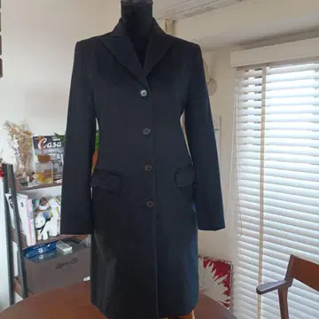 블랙 체스터 코트 BARNEYS 뉴욕