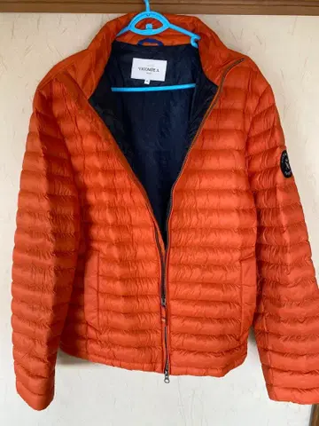 VICOMTE A 오렌지 퀼팅 자켓