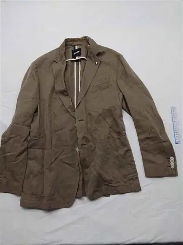 &보스 린넨 혼방 테일러드 자켓 베이지 계열 남성용 IT50 L