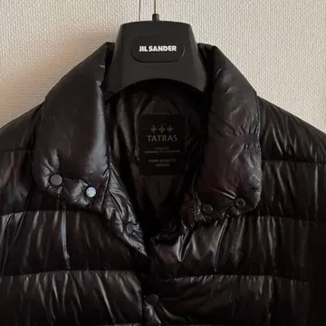 TATRAS 블랙 다운 자켓