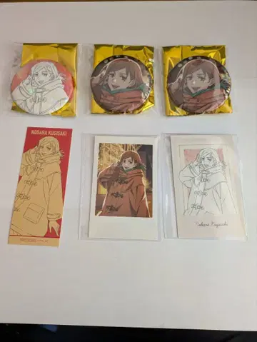 쿠기사키 노바라 말큐브 주술회전 캔배치 폴라샷 컬렉션