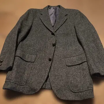 그레이 트위드 자켓 M 사이즈