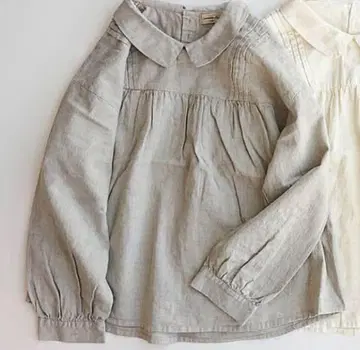 사만사 모스모스 핀턱 개더 블라우스