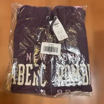 새상품 ABERCROMBIE & FITCH 집업 후드티 M 사이즈