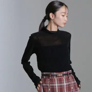 나노 유니버스 벨로아 튤 터틀 풀오버