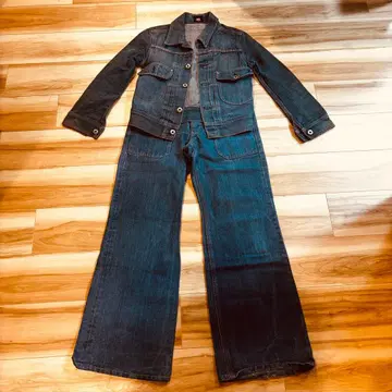 Lee cher 데님 자켓 셋업