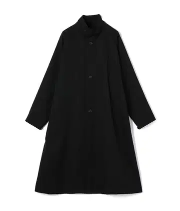 CABaN 울 개버딘 스탠드 카라 코트