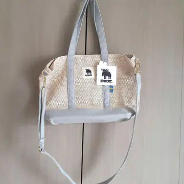 새상품 moz 그레이 바스켓백