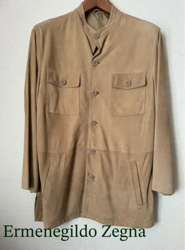 Ermenegildo Zegna 스웨이드 커버올