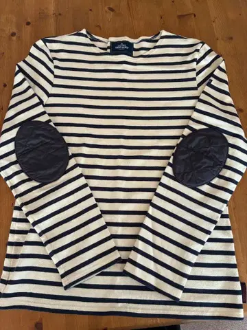 SAINT JAMES 스트라이프 긴팔 티셔츠 남성용