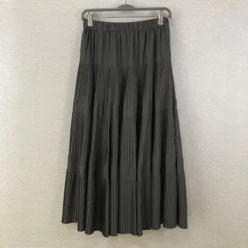 BEARDSLEY 플리츠 캉캉 스커트 2 블랙