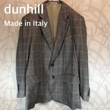 던힐 dunhill 테일러드 자켓 하운드 투스 체크 R