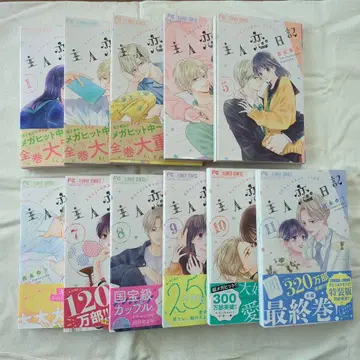 주인 사랑 일기 1~11권 전권 세트