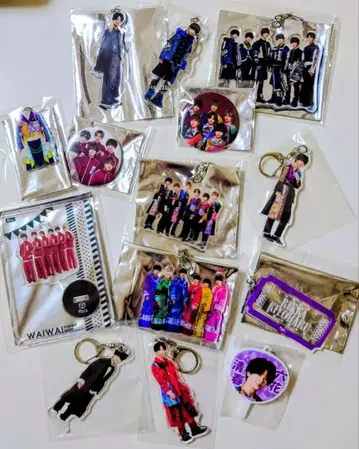 구 9bic 아크릴 스탠드, 아크릴 키링, 캔뱃지