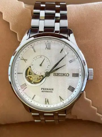 SEIKO PRESAGE 자동 와인딩 손목시계 SARY153