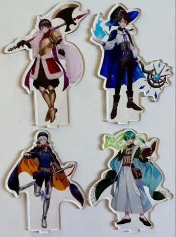 오레타치노 유비바! 아크릴 스탠드 4종