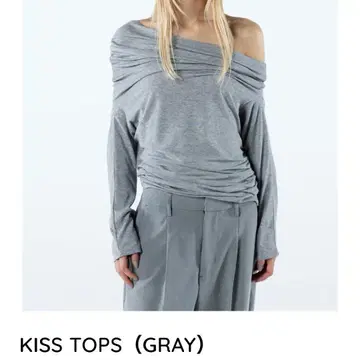 irojikake KISS TOPS 그레이