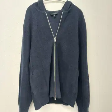 띠어리 Theory 후디 코튼 와플 지퍼 남성용 XS