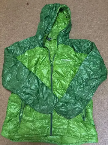 몽벨 800FP 스페리오 다운 후드티 Men'sXL 그린