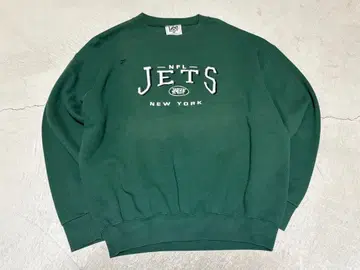 리 NFL JETS 그린 맨투맨 트레이닝복