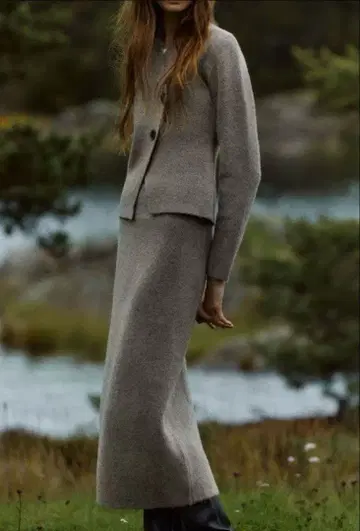 새상품급 ZARA 니트 셋업 M