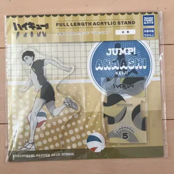 하이큐 전신 아크릴 스탠드 점프 아카아시 케이지