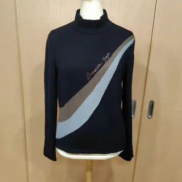 이타리야 이탈리아 긴팔 니트 사이즈 11 블랙