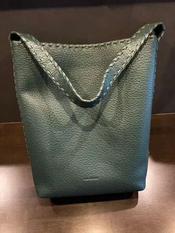 토트백 ADD CULUMN TURN ONE SHLD 다크 그린