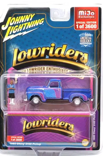 1950 쉐비 3100 픽업 트럭 피규어 포함