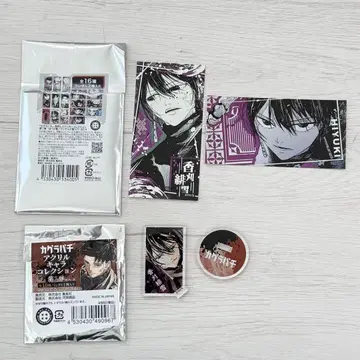 [ 신상품 ] 카구라바치 금박 스티커 컬렉션 아크릴 캐릭터 히유키 세트