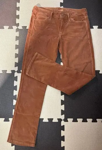 [ 미사용 새상품 ] MOTHER*브라운 코듀로이 캐주얼 팬츠