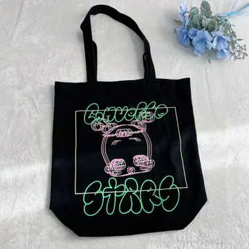 컨버스 오자마녀 도레미 콜라보 토트백 블랙