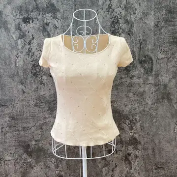 엘르 반팔 티셔츠 비쥬 엘레강트 베이지(38)