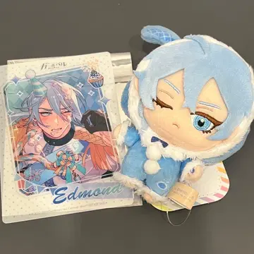 Nu:카니발 GIGO 에드몬드 마스코트 봉제 인형 클리어 카드