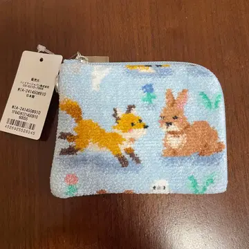 (택 포함 새상품) FEILER 윈터 애니멀즈 L자 파우치