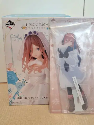 5등분의 신부 제일복권 나카노 미쿠 피규어 1/7 Gracemaster