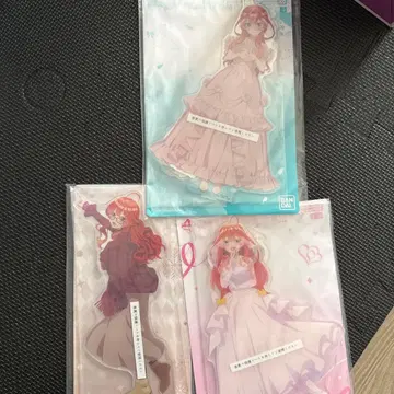 제일복권 5등분의 신부 빅 아크릴 스탠드 x 3