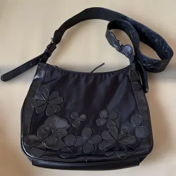 스누피 블랙 숄더백