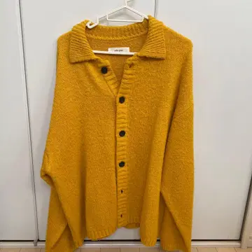 selle glant 머스타드 가디건