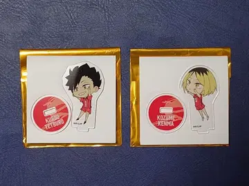 하이큐 ~승리의 길목 카페~ 콜라보 카페 아크릴 스탠드 2개 세트