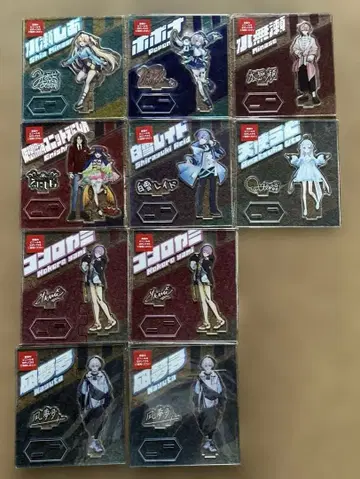 VTuber 복권 아크릴 스탠드 묶음 판매