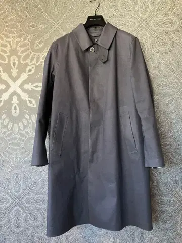 MACKINTOSH 고무 코팅 스텐카라 코트 36