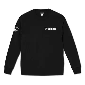미사용 새상품 라임 신지케이트 로고 OG 롱 슬리브 T셔츠 블랙 L