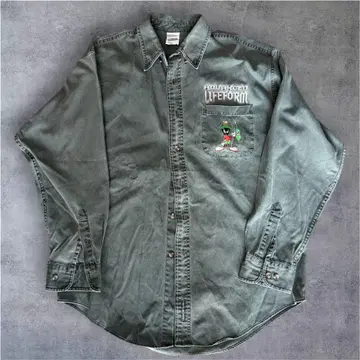 루니툰 마빈 더 마션 y2k 피케 셔츠 M