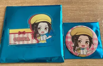 헤타리아 중국 AmoCrepe 캔뱃지 아크릴 명찰