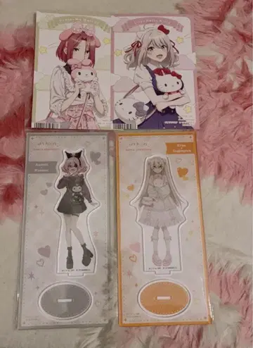 스파이 교실 산리오 캐릭터즈 아네트 엘르 아크릴 스탠드