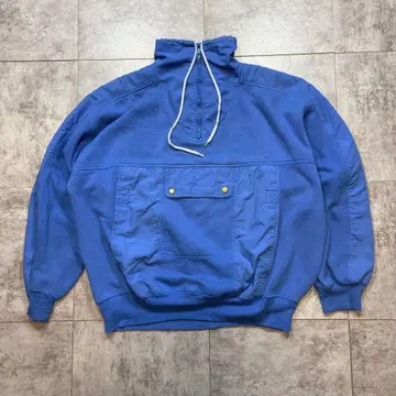 90s 레이디 마데이라 절개 디자인 하프 지퍼 아노락 맨투맨