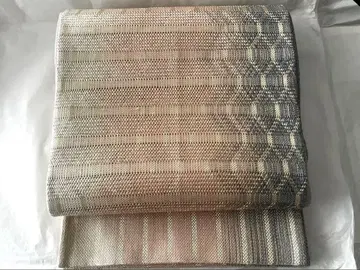 순수 실크 히나야 조 오비 앞 패턴 2가지