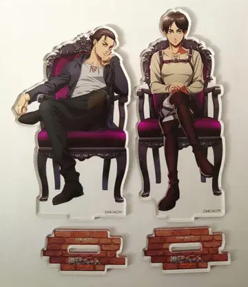 진격의 거인 x 캐릭터움 카페 아크릴 스탠드 엘렌 2종 세트